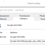 Ukázka nastavení Autohotkey pro spuštění Google Ads Editoru